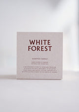 WHITE FOREST SCENTED CANDLE - 240G