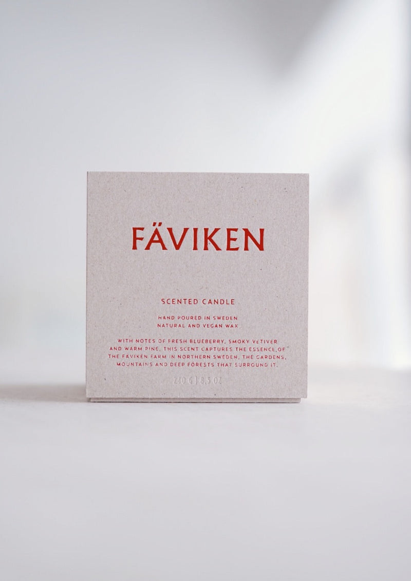 FÄVIKEN SCENTED CANDLE - 240G