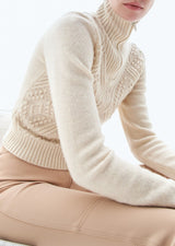 PULLOVER ARGYLE ZIP