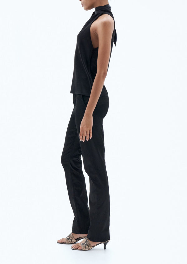 TANKTOP ASYMMETRIC TIE NECK