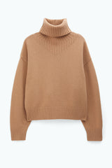 WOOL TURTLENECK PULLOVER