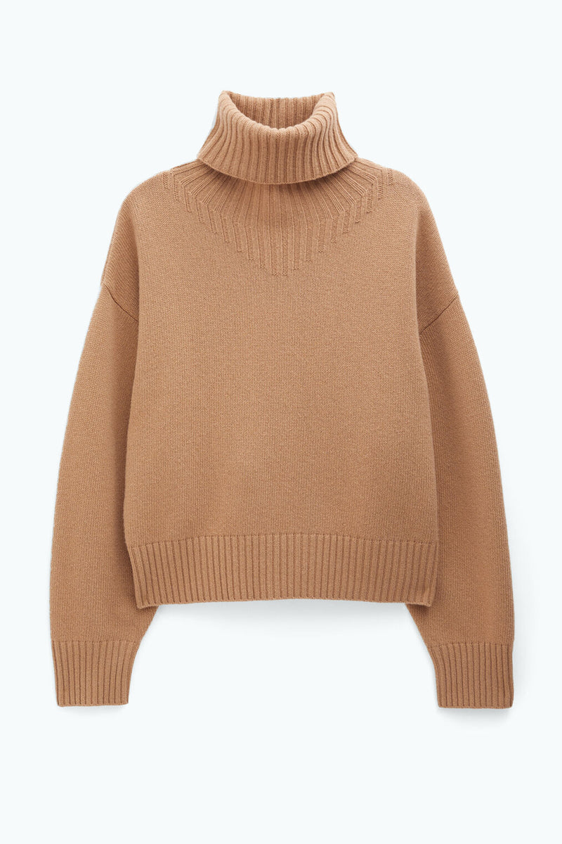 WOOL TURTLENECK PULLOVER