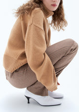 WOOL TURTLENECK PULLOVER