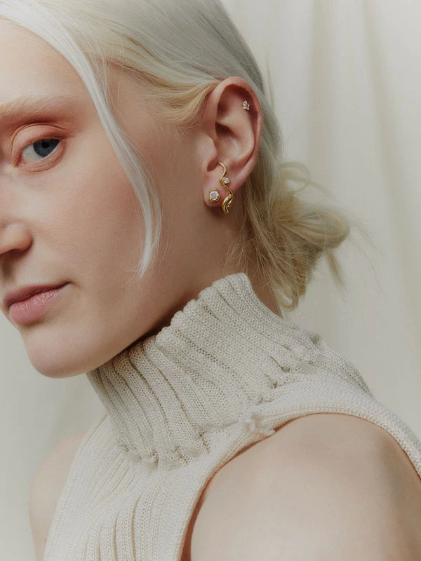 EARRING STUD SPROUT