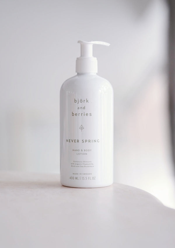 NEVER SPRING HAND & BODY LOTION - 400ML