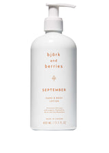 SEPTEMBER HAND & BODY LOTION - 400ML