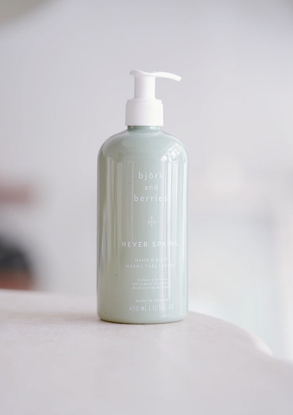 NEVER SPRING HAND & BODY WASH - 400ML
