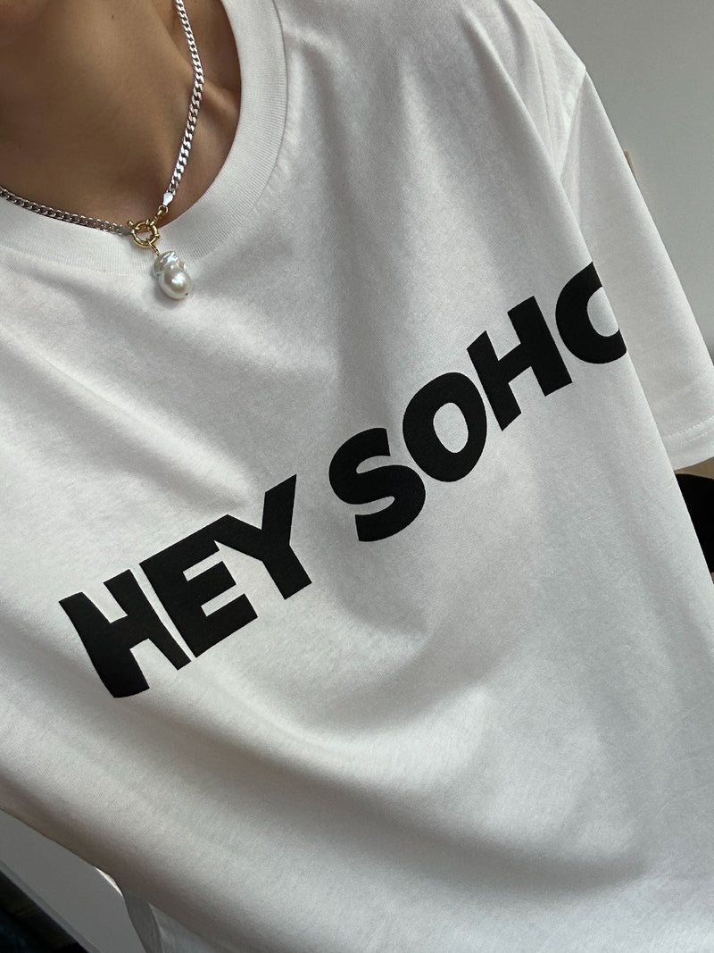 T-SHIRT HEY SOHO LOGO