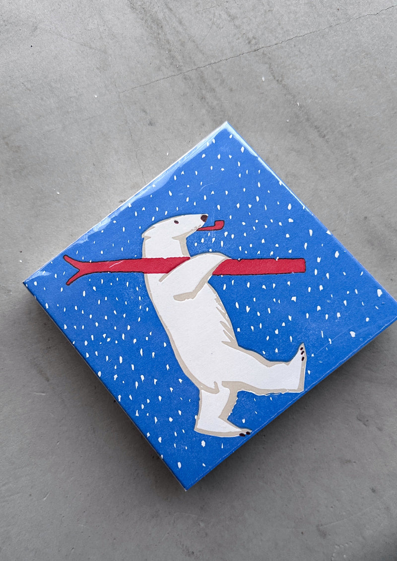 STREICHHÖLZER SKIING POLAR BEAR