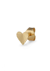 OHRRING REFLECTION HEART STUD