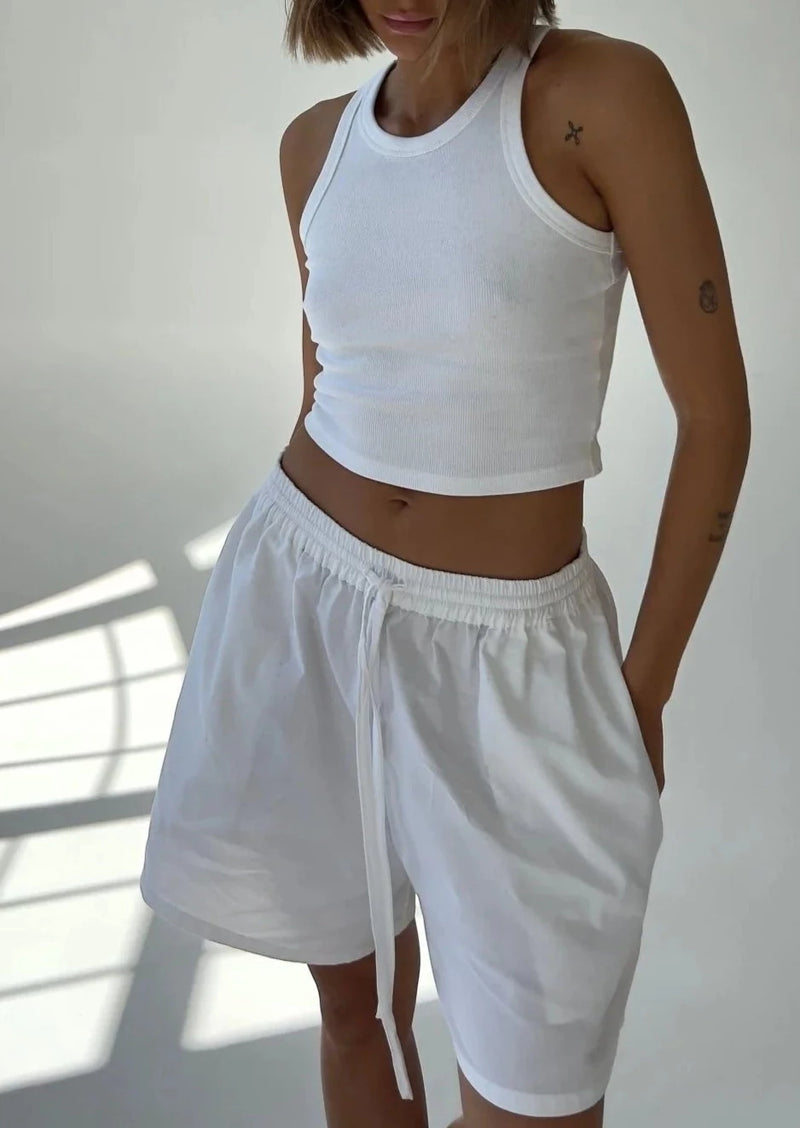 ARIA CROPPED TANK TOP