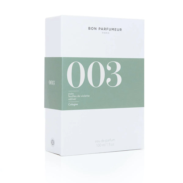 003 - YUZU, VIOLET LEAVES, VETIVER 30ML