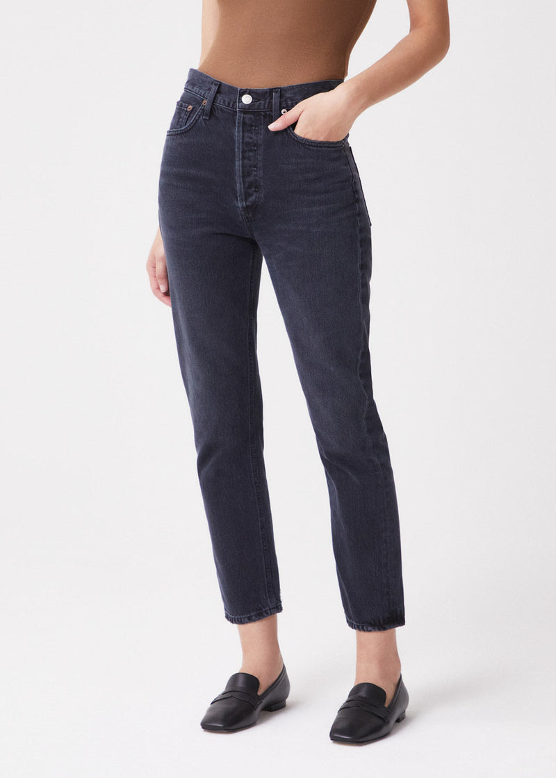 JEANS RILEY CROP HIGH RISE
