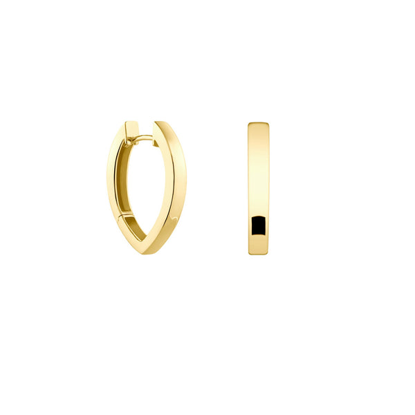 OVAL CREOLES GOLD - VAU