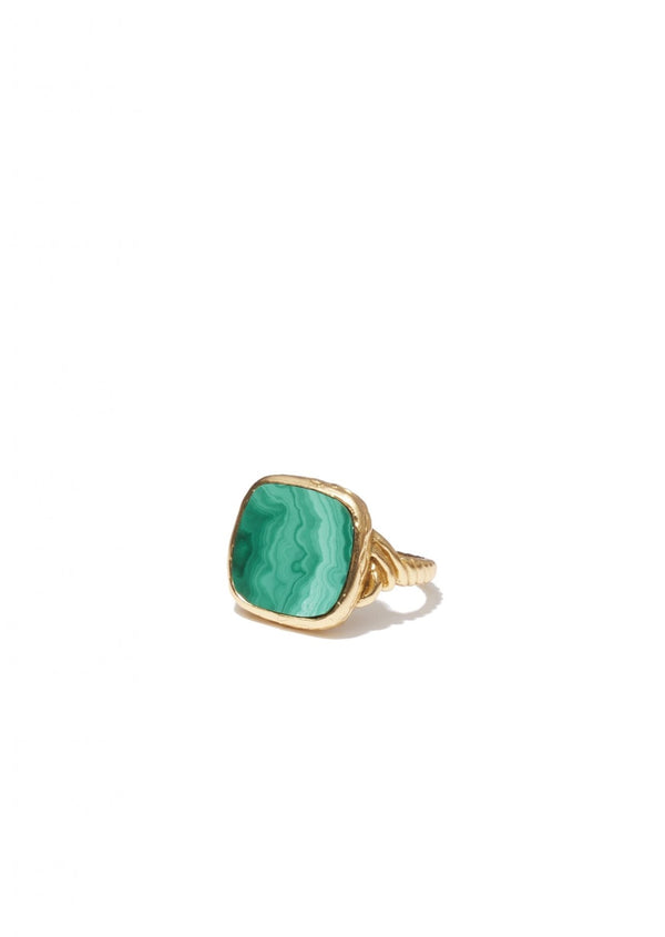 DELPHINE DEUX GREEN RING