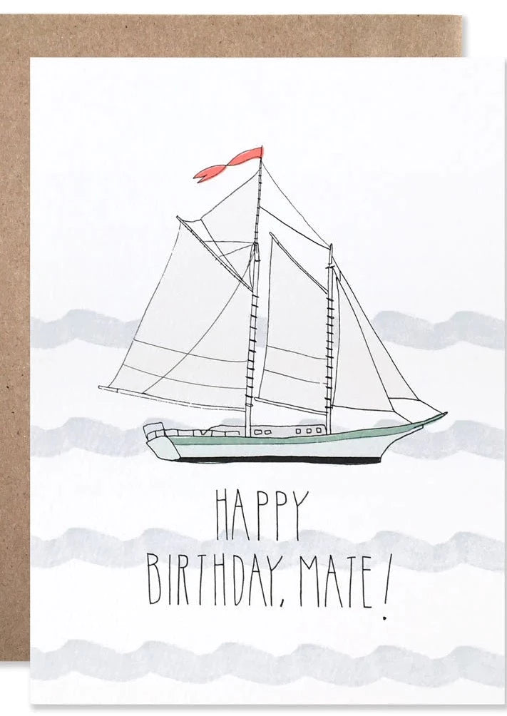 KARTE HAPPY BIRTHDAY MATE