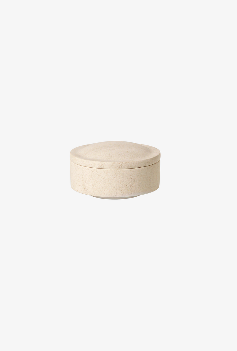 GALLERY OBJECT JAR #07 LIMESTONE