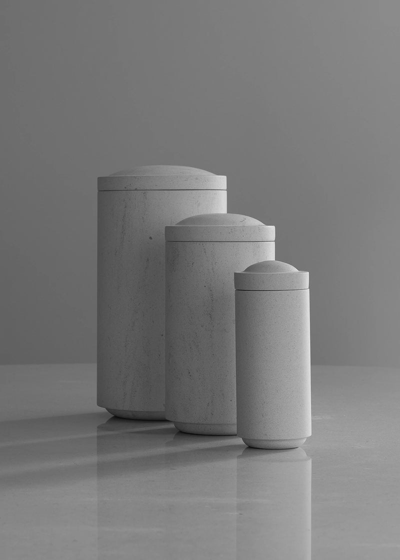 GALLERY OBJECT JAR #04 LIMESTONE