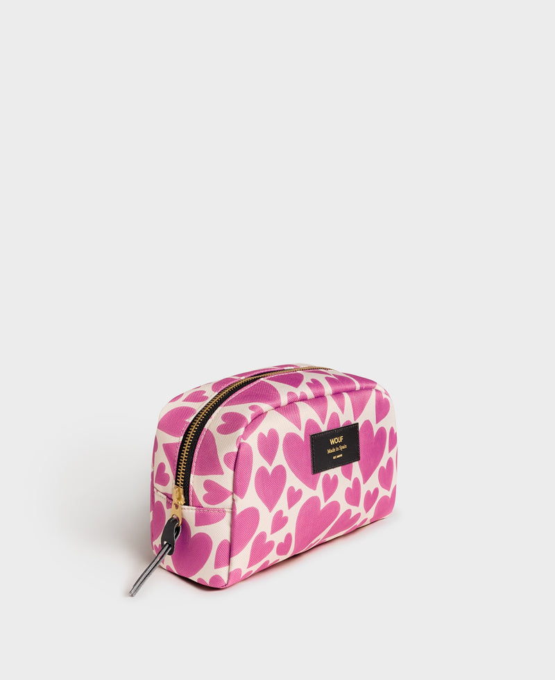 PINK LOVE TOILETRY BAG