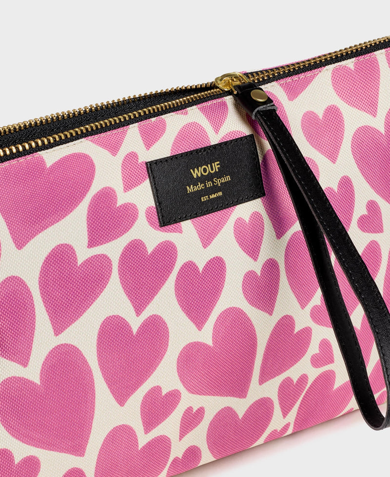 PINK LOVE XL POUCH BAG
