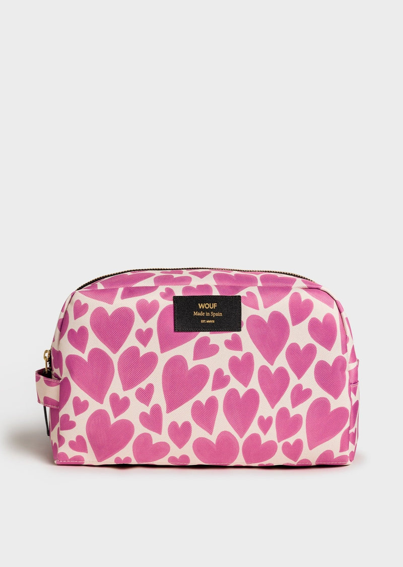 PINK LOVE LARGE TOILETRY BAG