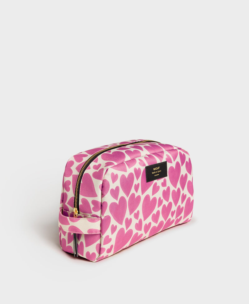 PINK LOVE LARGE TOILETRY BAG