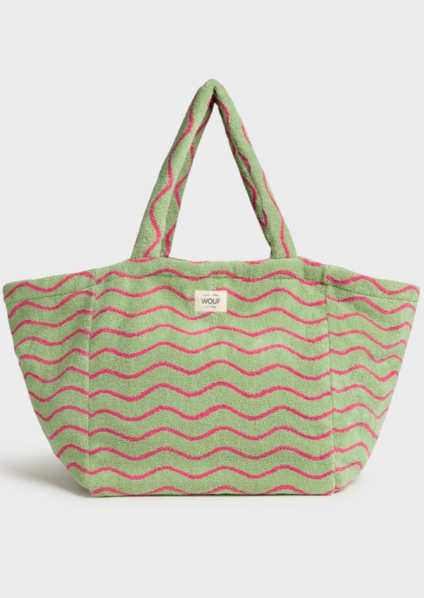 WAVY LARGE TOTE BAG