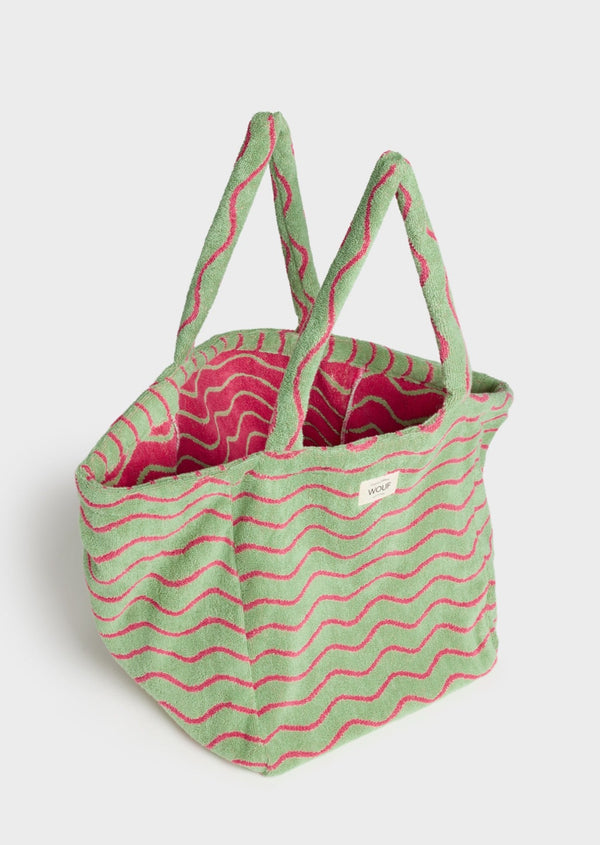 WAVY LARGE TOTE BAG