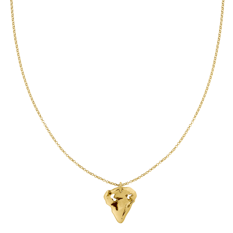 WOMB CHAIN 45CM GOLD - VAU